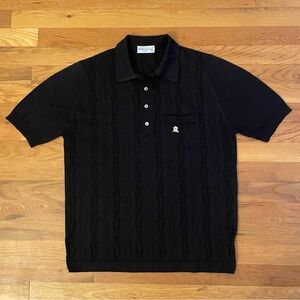 Men's Black Polo Shirt
